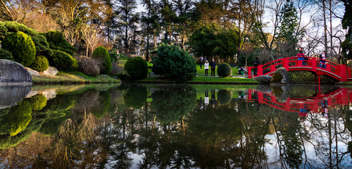 Fototapeta na wymiar Toulouse's Japanese Garden