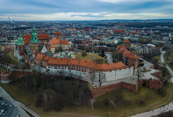Fototapeta na wymiar Wawel, Royal Castle, Krakow, Poland