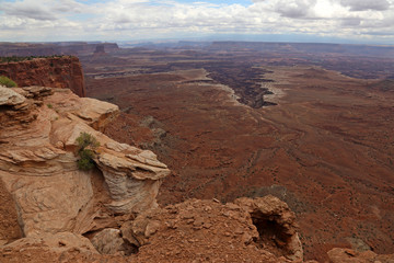 A view of Buck Canyon in Canyonlands National Park, Utah.