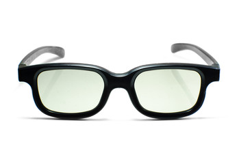 Fototapeta premium glasses isolated on white background