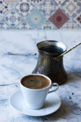 Fototapeta na wymiar Turkish coffee