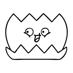 line drawing cartoon water lilly