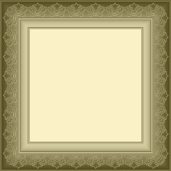 vintage background with decorative frame