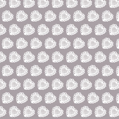 Delicate fine lace texture with heart elements + Elegant and beautiful pattern for your design