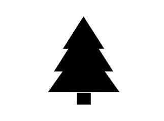 Fir-tree vector icon. Park and outdoors 	