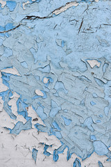 Texture of the cracked plaster