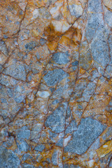 Texture of the cracked and scratched marble