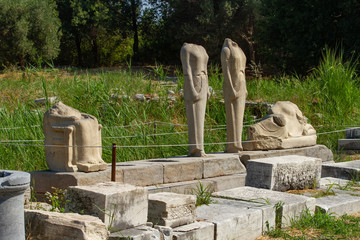 Heraion, archeological site, Samos Island, Greece