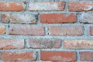 red brick wall background