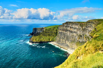Cliffs of moher in county Clare, Ireland - obrazy, fototapety, plakaty