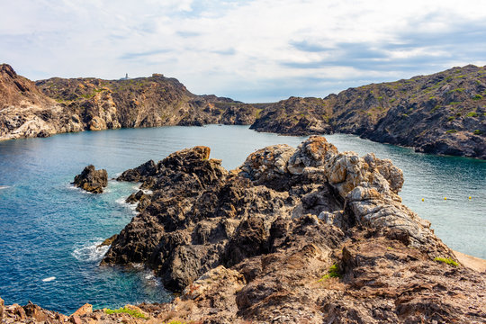Beautiful cliffs surround the Culip Creek