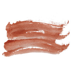 Abstract watercolor spot on white textured paper. Isolated. Hand-drawn background. Aquarelle brush stains on paper. For design, web, card, text, decoration, surfaces. Copy Space. Graffiti.