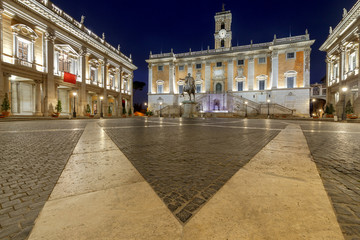 Fototapeta na wymiar Rome. Capitol Square.