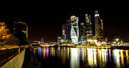 Obraz premium Moscow City