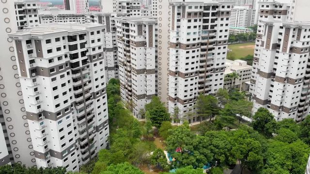 A video shot of the public housing HDB in one of the most beautiful estates in Singapore