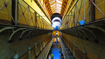 Fototapeta premium Old Melbourne Gaol, Australia