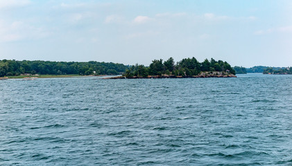 Thousand Islands near Kingston Ontario