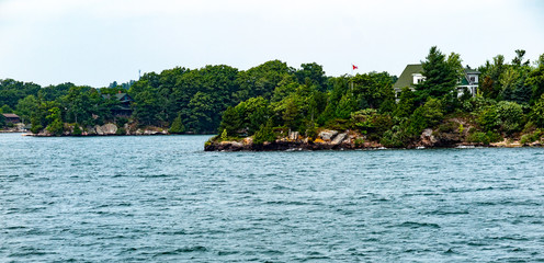 Thousand Islands near Kingston Ontario