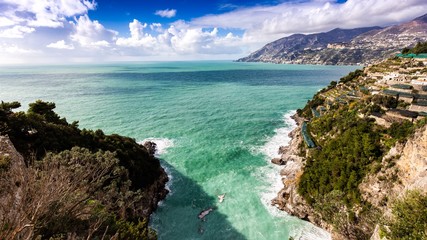 sea and rocks