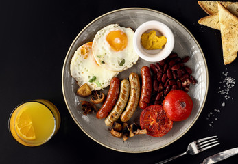 English breakfast.