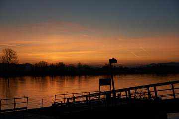 Obraz premium early sunrise 