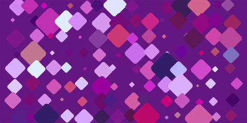 Violet BG with Colorful Square Elements