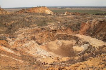 sand quarry