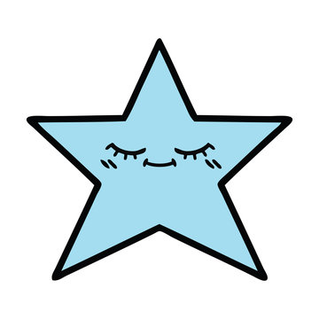 cute cartoon star fish