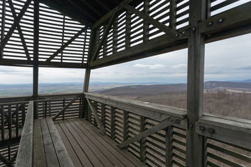 Lookout tower in the Pilis