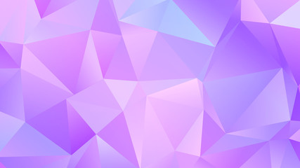 Pastel Bright Lavender Low Poly Backdrop Design