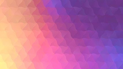 Pastel Pink and Yellow Low Poly Backdrop Design