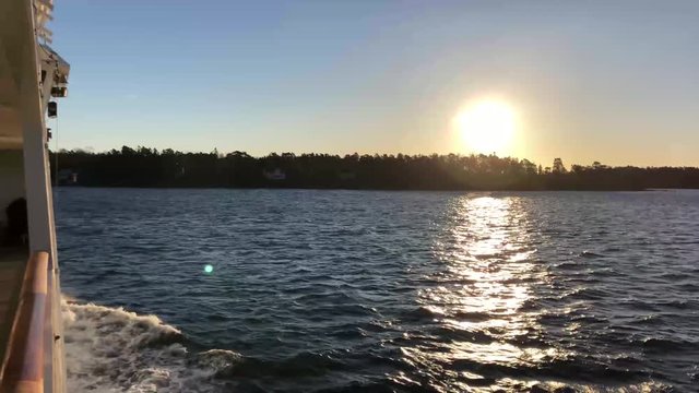 Boat trip to the Swedish island Sandhamn.