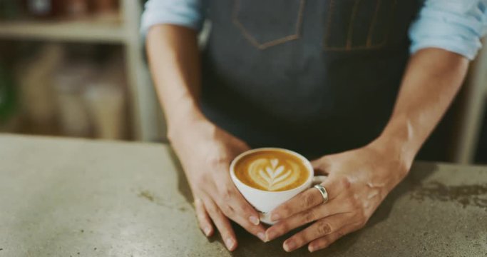 Happiness is a hot latte
