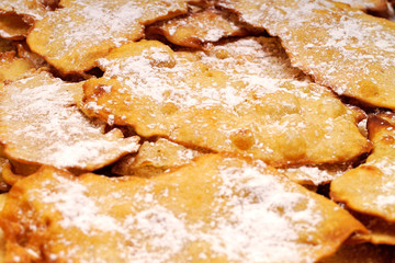 ears , typical dessert at carnival parties of Galicia , Spain