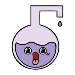 cute cartoon science experiment