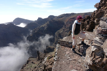 Aussichtspunkt am Roque de los Muchachos