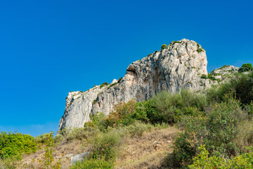 Walking in the beautiful and historical Eze Village area