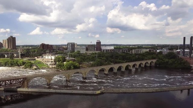 Stone Arch Bridge on the Mississippi River