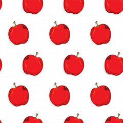 fruit pattern background graphic apple