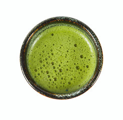 Matcha fine powdered green tea