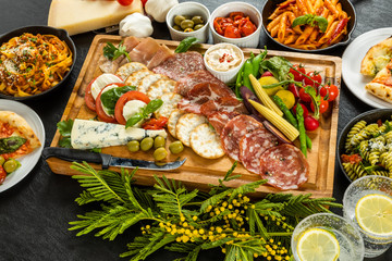典型的なイタリア料理　Typical Italian cuisine