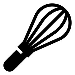 Kitchen Whisk Vector Icon