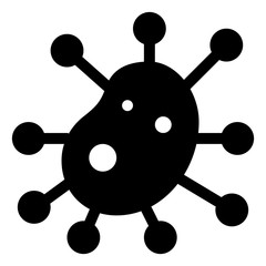 Bacteria Virus Disease Illness Icon