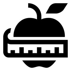 Dieting Weight Loss Vector Icon