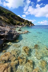 Fototapeta premium Landscape of Kefalonia island in Greece