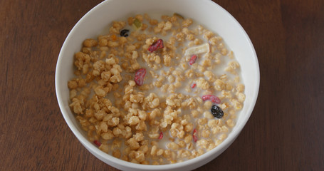 Cereal milk breakfast