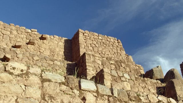 Scenic footage from Pikillaqta, Peru.