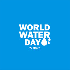 World Water Day Vector Template Design Illustration