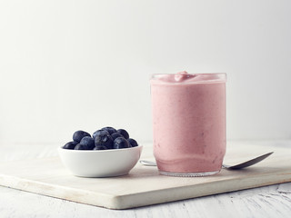 iogurte de frutas vermelhas