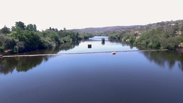 Dam in Almeida, Portugal